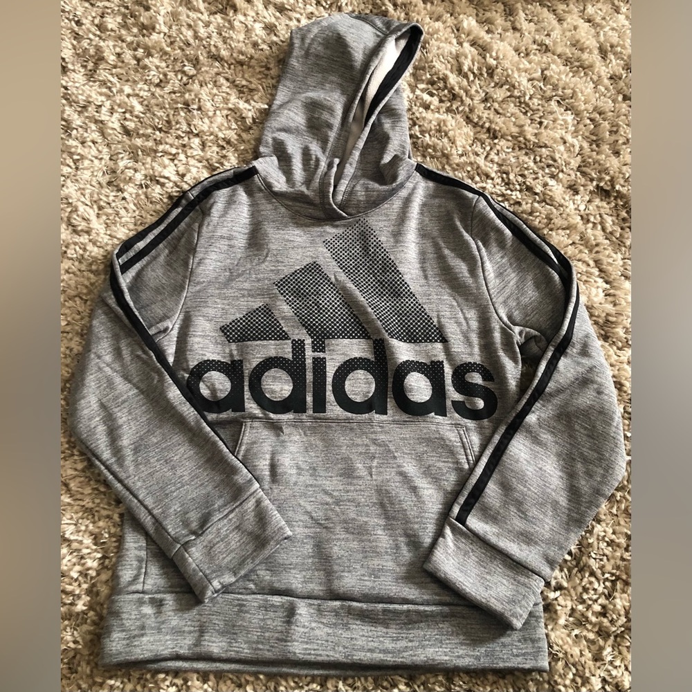 Adidas Gray Sweatshirt size 10/12 youth